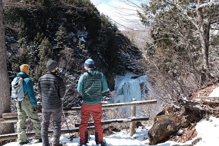 Japan Alps Norikura Frozen Water Fall Snowshoe Trekking Tour — photo 8