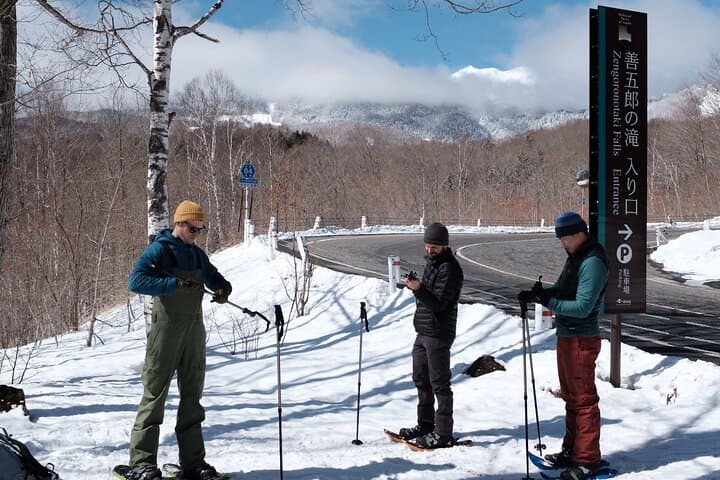 Japan Alps Norikura Frozen Water Fall Snowshoe Trekking Tour — photo 9