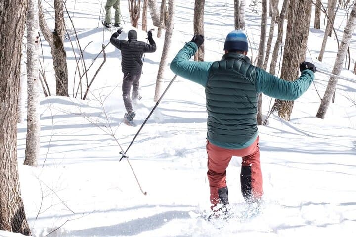 Japan Alps Norikura Frozen Water Fall Snowshoe Trekking Tour — photo 10