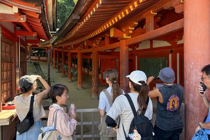 Nara Highlight Walking Tour with Furoshiki Experience with Lunch — photo 7