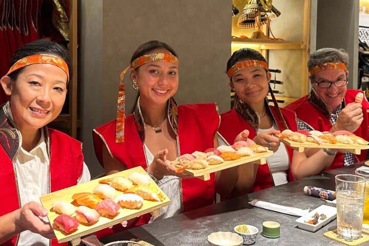 Luxury Samurai Sushi Experience with Chef Performance in Asakusa — photo 17