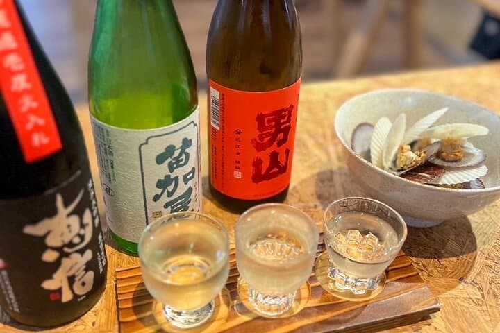 Sake Tasting Experience at Tsukiji Market — photo 1