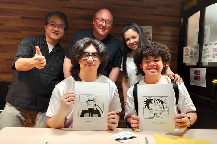 Anime Manga Spot Tour and Manga Drawing Class in Shibuya — photo 2