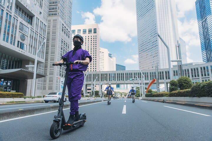 Tokyo Ninja E Scooter Tour with Local Guide NINJA GO RIDE — photo 2