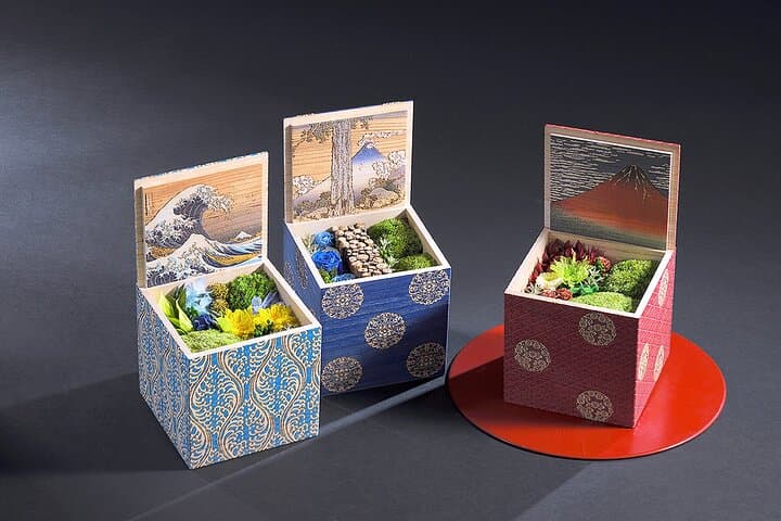 Tokyo Preserved Flower Arrangement Workshop in Ginza
