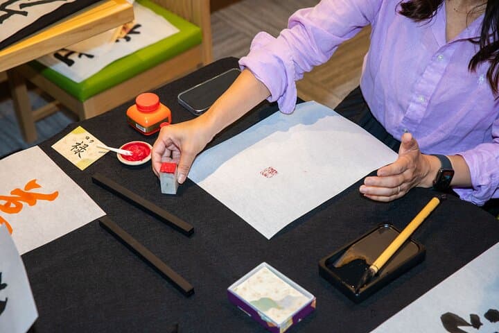 Tokyo Calligraphy Workshop Craft Your Own Art in Asakusa — photo 5