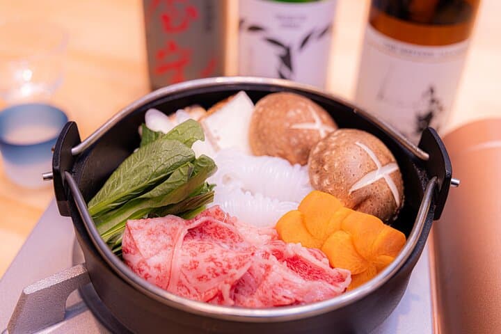 Japanese Sake Tasting & Wagyu Sukiyaki Cooking Class in Tokyo — photo 16