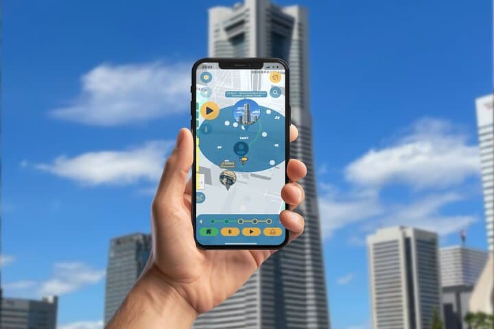 Yokohama Fantasy GPS App Walking Tour Mobile Game — photo 2