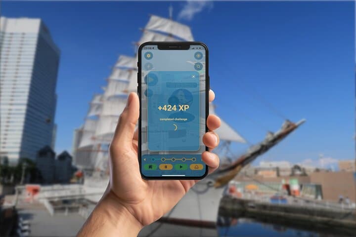Yokohama Fantasy GPS App Walking Tour Mobile Game — photo 5