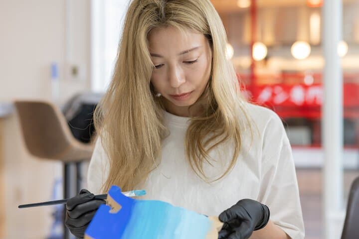 Okinawa Blue Wave Resin Art Class in Naha | Next Day Pickup — photo 5