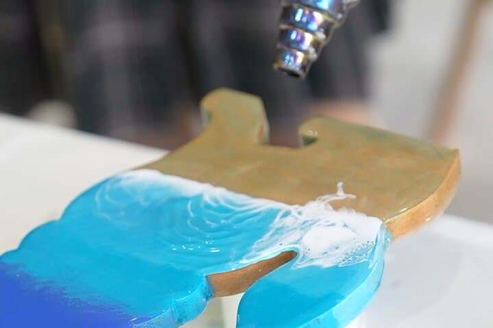 Okinawa Blue Wave Resin Art Class in Naha | Next Day Pickup — photo 2