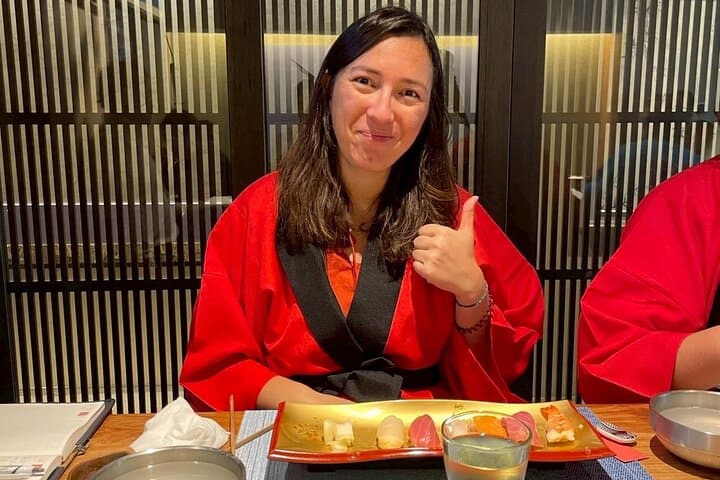 Kyoto Omakase sushi-making with optional samurai photo. — photo 4