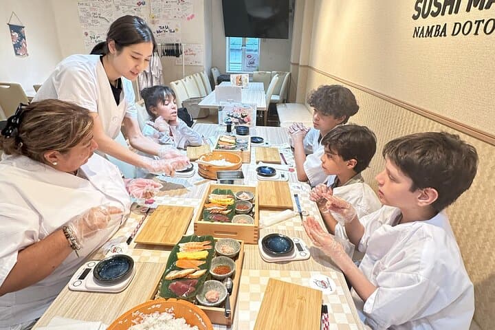 Osaka Sushi Making Class – Hands-On Nigiri & Rolls (Same-Day OK) — photo 3