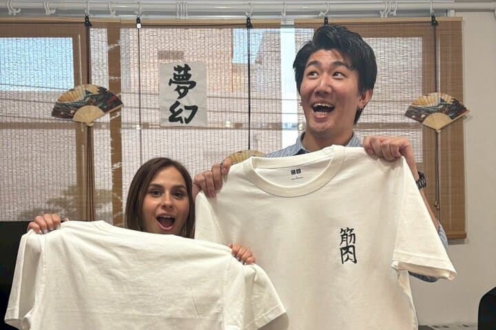 Tokyo Asakusa：Calligraphy & Make T-shirt Activity — photo 16