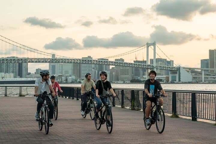 Tokyo Bay Area Sunset Night View 3h Guided Cycling Tour — photo 4
