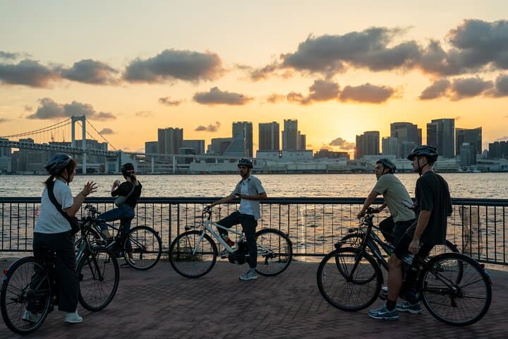 Tokyo Bay Area Sunset Night View 3h Guided Cycling Tour — photo 7