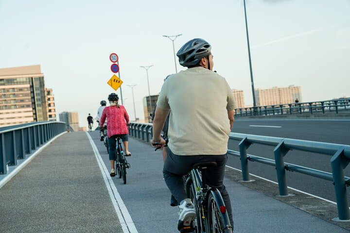 Tokyo Bay Area Sunset Night View 3h Guided Cycling Tour — photo 11