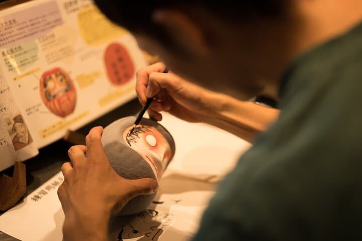 [Osaka] Traditional Daruma Art: Paint Your Own Lucky Charm — photo 5