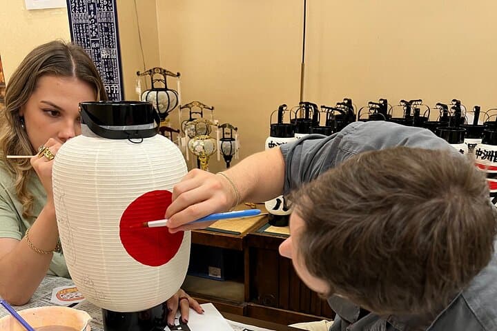 Authentic Festival Chochin Lantern Painting Experience — photo 5
