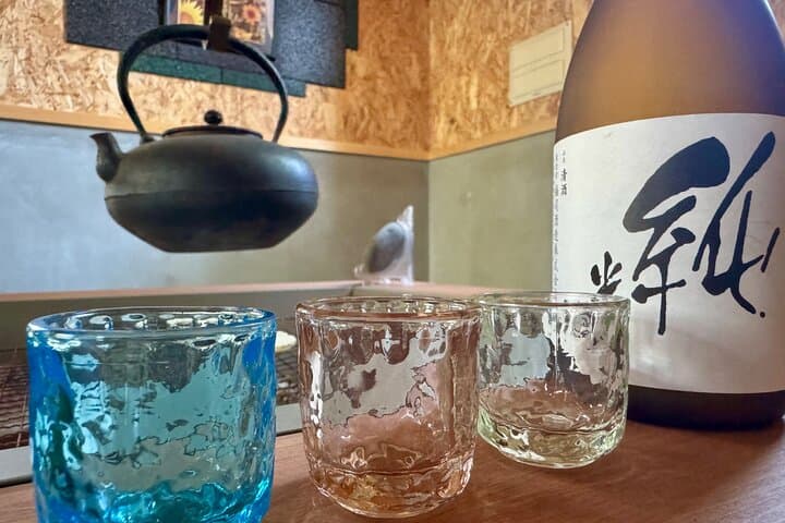 Sake and Goemonburo Experience Japanese Traditional Bath Tub — photo 2