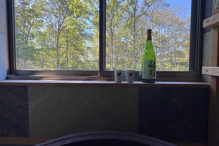 Sake and Goemonburo Experience Japanese Traditional Bath Tub — photo 4