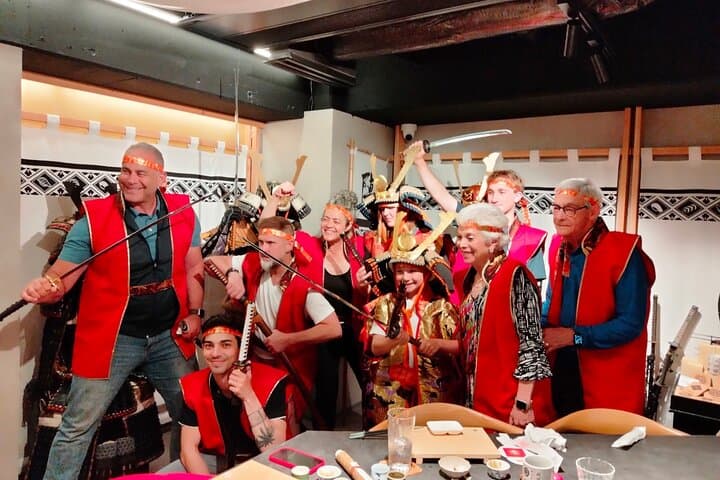 Luxury Samurai Sushi Dining Show in Asakusa Tokyo — photo 6