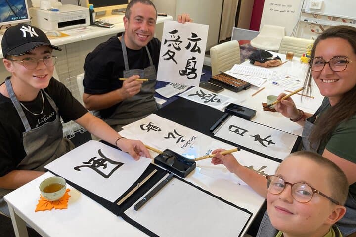 Hiroshima City: Abacus & Calligraphy Workshop near Peace Park — photo 16