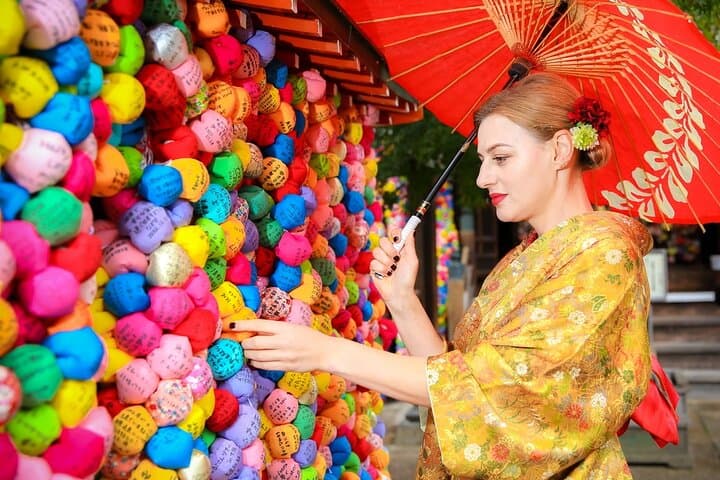 Kimono in Kyoto Stylish Makeover and Location Photography — photo 3