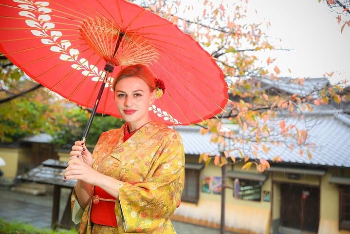 Kimono in Kyoto Stylish Makeover and Location Photography — photo 4