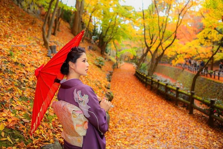Kimono in Kyoto Stylish Makeover and Location Photography — photo 10