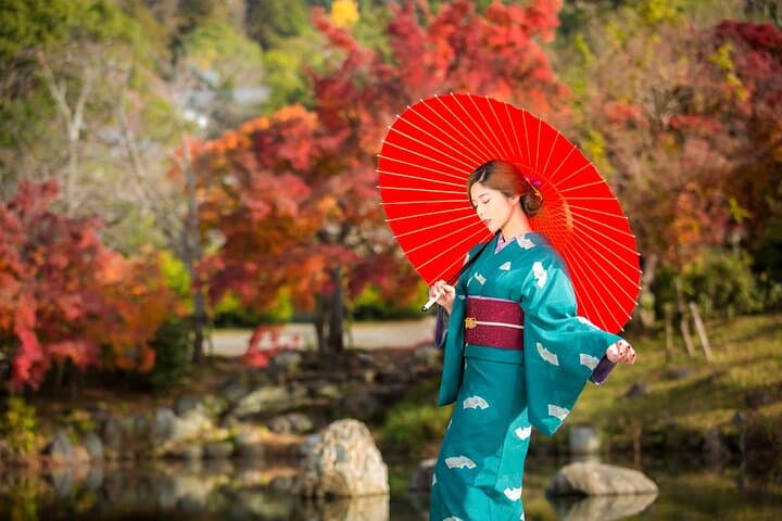 Kimono in Kyoto Stylish Makeover and Location Photography — photo 13
