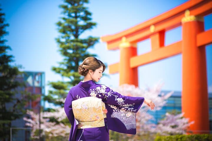 Kimono in Kyoto Stylish Makeover and Location Photography — photo 14