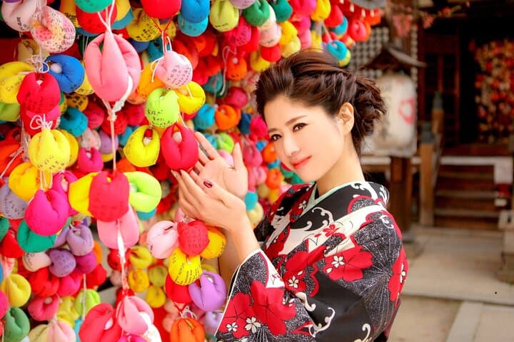 Kimono in Kyoto Stylish Makeover and Location Photography — photo 16
