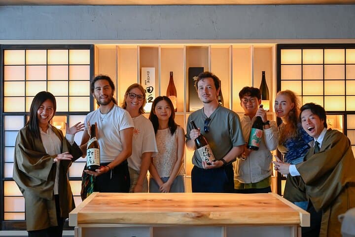 Sake "Omakase" in Osaka : Guided Tasting by a Active Sake brewer — photo 2