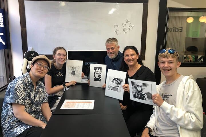Manga and Anime Drawing Workshop in Kyoto — photo 5