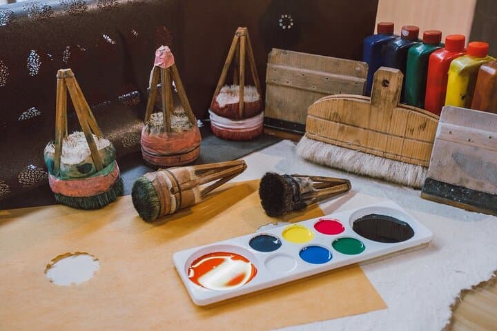 Kyoto: Yuzen Dyeing Workshop with Tenugui Souvenir — photo 3