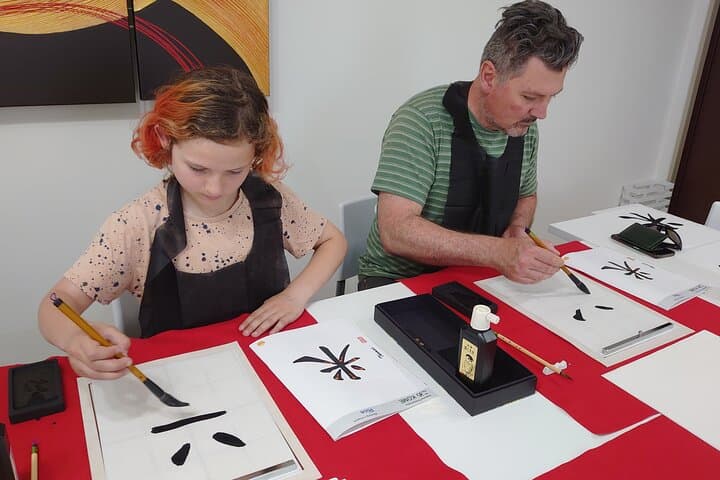 Traditional Calligraphy Experience near Dotonbori — photo 11