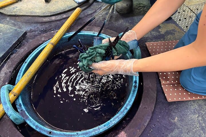 Indigo Dyeing Experience in Kawasaki — photo 4