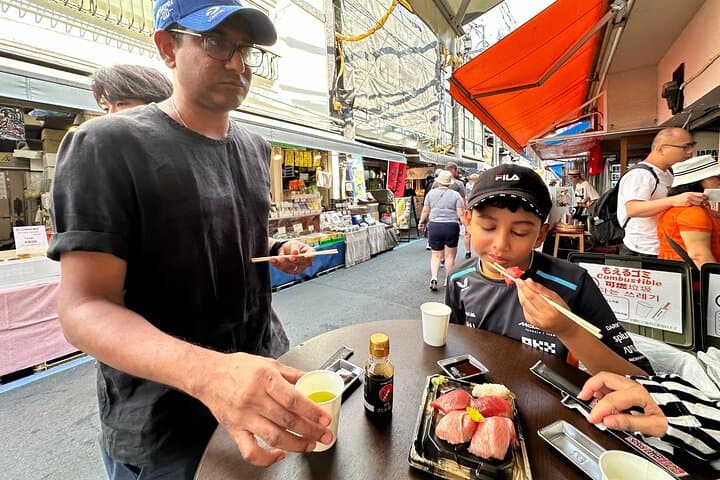 Tsukiji Bites Tokyo Fish Market Walking Food Tour By Local Guide — photo 3