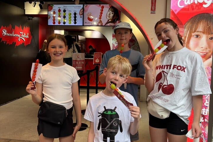 Yummy Harajuku Colorful Family Food Tour Kids Free by Expert — photo 7