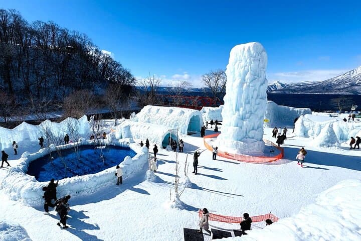Hokkaido│Lake Shikotsu Ice museum Hyoto Festival Bus — photo 5