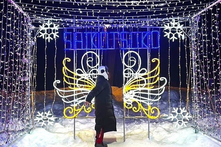 Hokkaido│Lake Shikotsu Ice museum Hyoto Festival Bus — photo 7