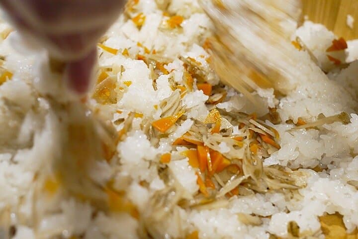 Cooking and Eating Bara Sushi A Local Dish from Okayama — photo 9