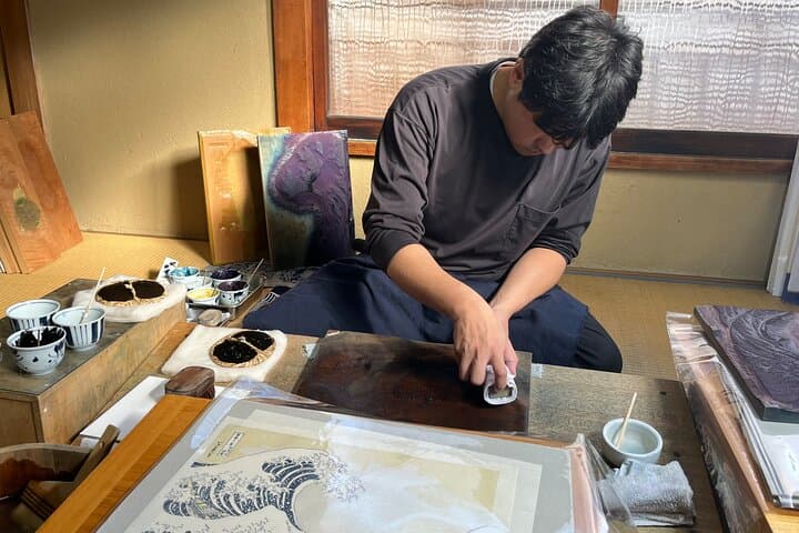 Create Your Own Ukiyo-e: Edo Woodblock Printing Workshop in Tokyo — photo 10
