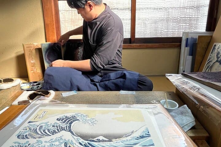 Create Your Own Ukiyo-e: Edo Woodblock Printing Workshop in Tokyo — photo 9