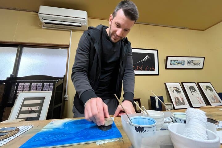 Create Your Own Ukiyo-e: Edo Woodblock Printing Workshop in Tokyo — photo 6