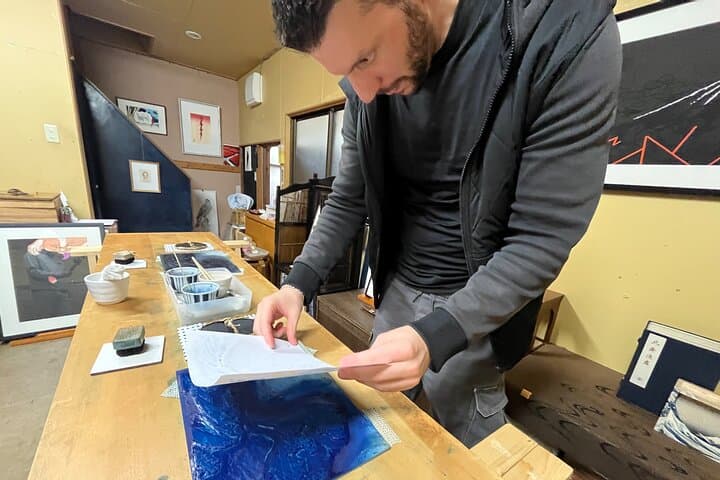 Create Your Own Ukiyo-e: Edo Woodblock Printing Workshop in Tokyo — photo 17