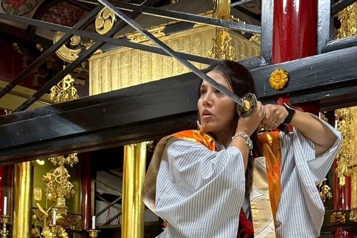 Samurai Swordsmanship Lesson at a rented temple — photo 3