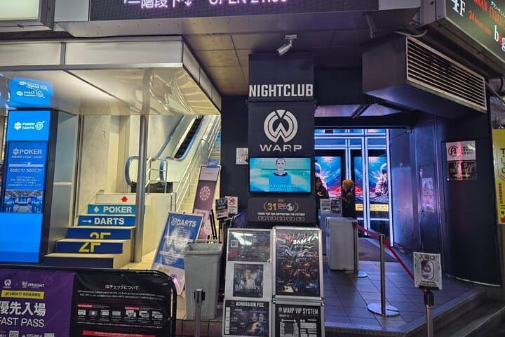 Tokyo Shinjuku: WARP Nightclub Admission Ticket (For Foreign) — photo 15