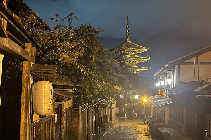 Kyoto Gion Night Walking Tour with a Local Guide (French/English)